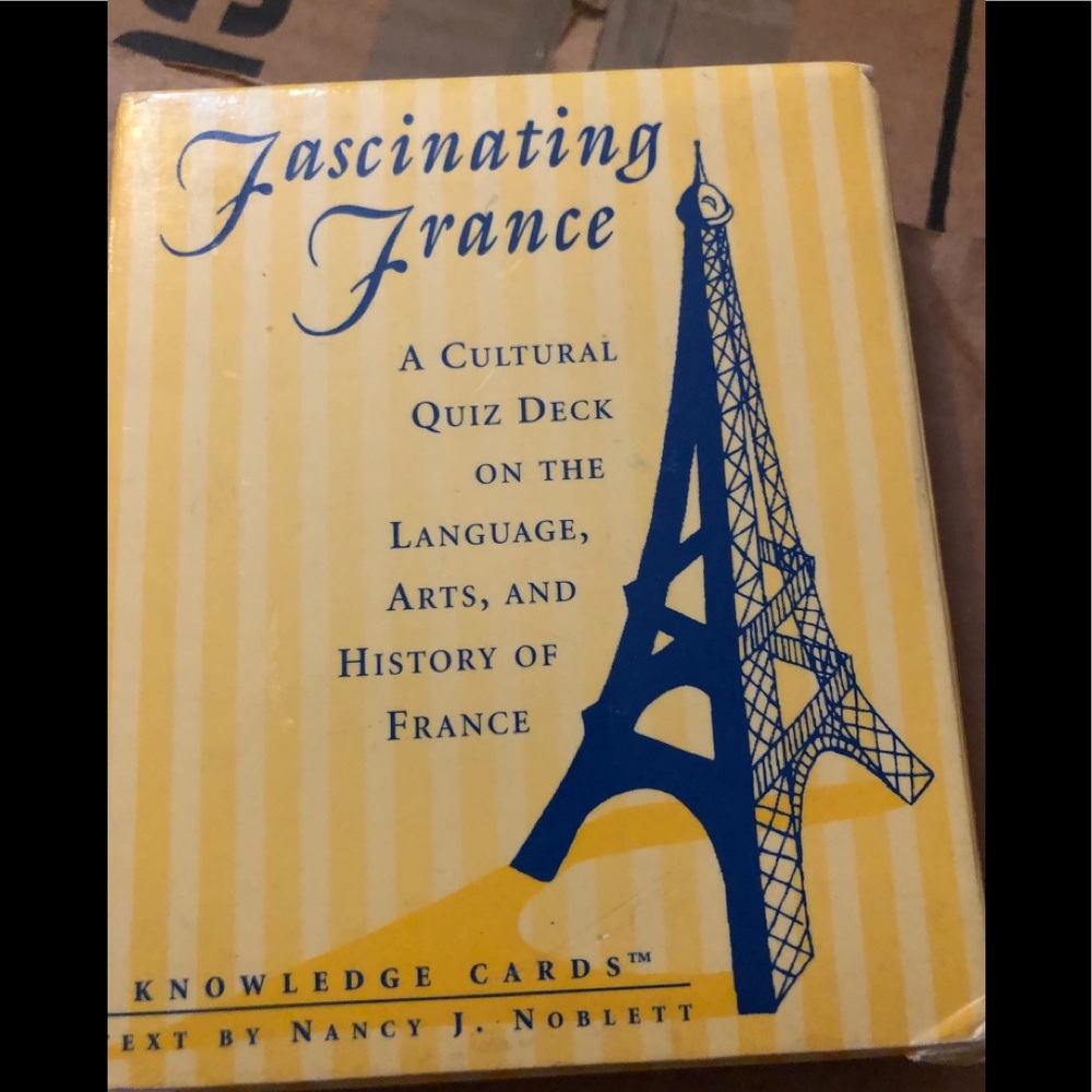 🇫🇷 Fascinating France Knowledge Cards